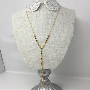 Gorjana Marlow Hammered Disc Lariat Necklace (G2)